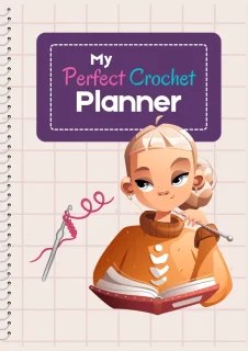 My Crochet Project Planner PDF cover