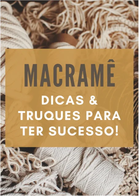 Dicas e Truques de Macramê PDF cover