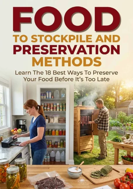 Food to Stockpile & Preservation Methods PDF cover