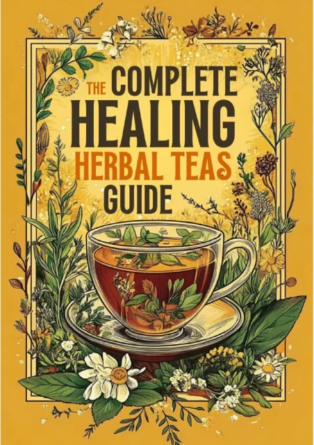 The Complete Healing Herbal Teas Guide PDF cover