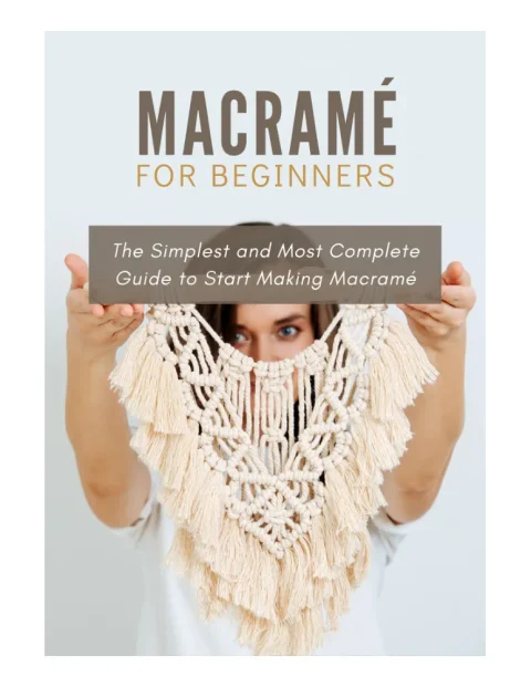 Macramé for Beginners PDF cover