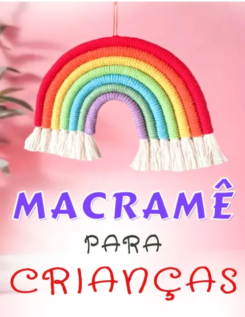 Projetos de Macramê para Crianças PDF cover