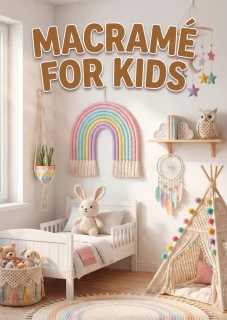 Macramé Projects for Kids PDF cover