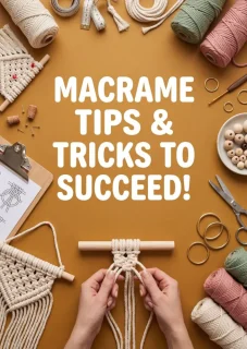 Macramé Tips & Tricks PDF cover